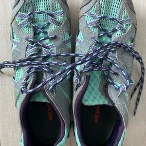 Merrell Waterpro Maipo Hiking & Water Shoes, Women’s Size 7.5, Blue/Purple